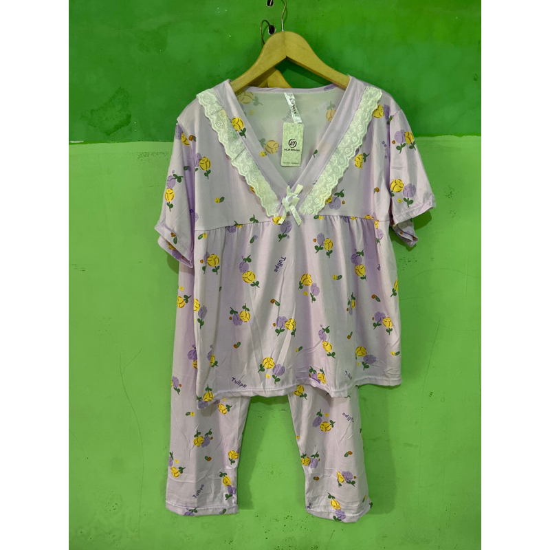 NEW Baju Tidur Import Ungu Lilac