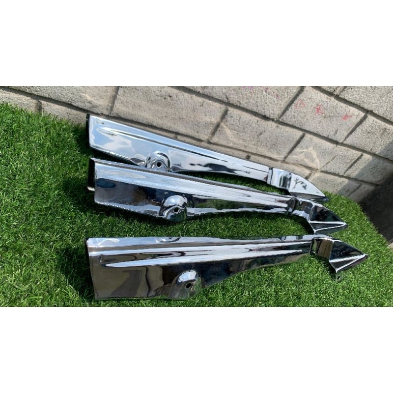 TUTUP RANTAI SHOCK TABUNG RX KING CHROME