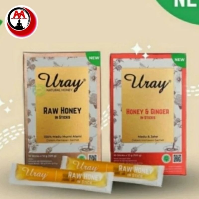 

Madu Uray Stick 10 Sachet @12gr - Ginger