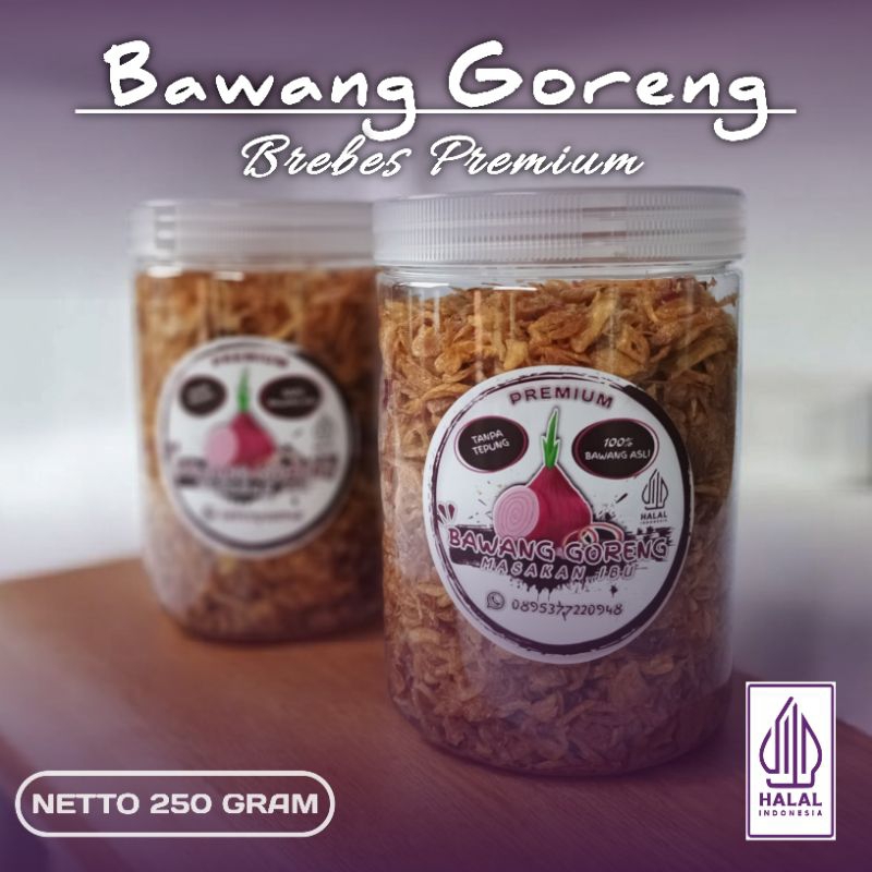 

Bawang goreng premium / Bawang goreng brebes / bawang goreng tanpa tepung