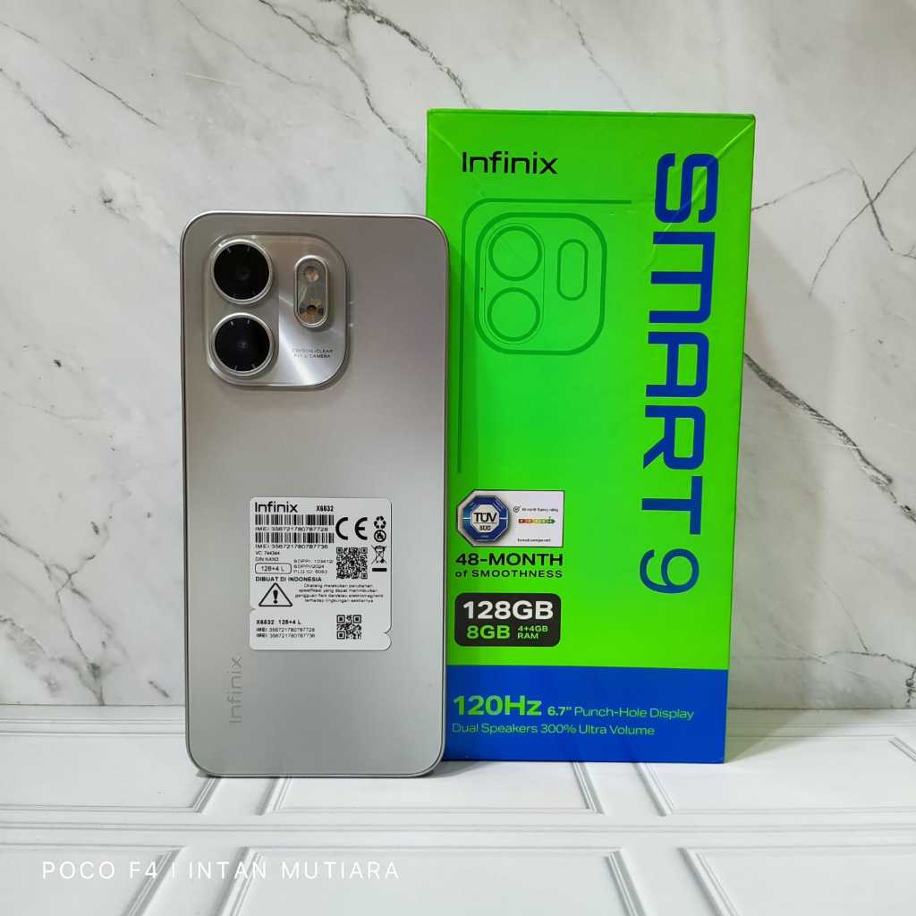 Infinix Smart 9 Ram 3/64GB | Ram 4/128GB ( Second )