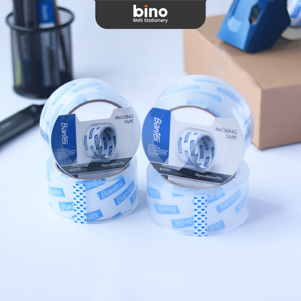 

[BMS Bekasi] Bantex Lakban Bening / Packing Tape Transparan 48 mm Kualitas Terbaik BH220X