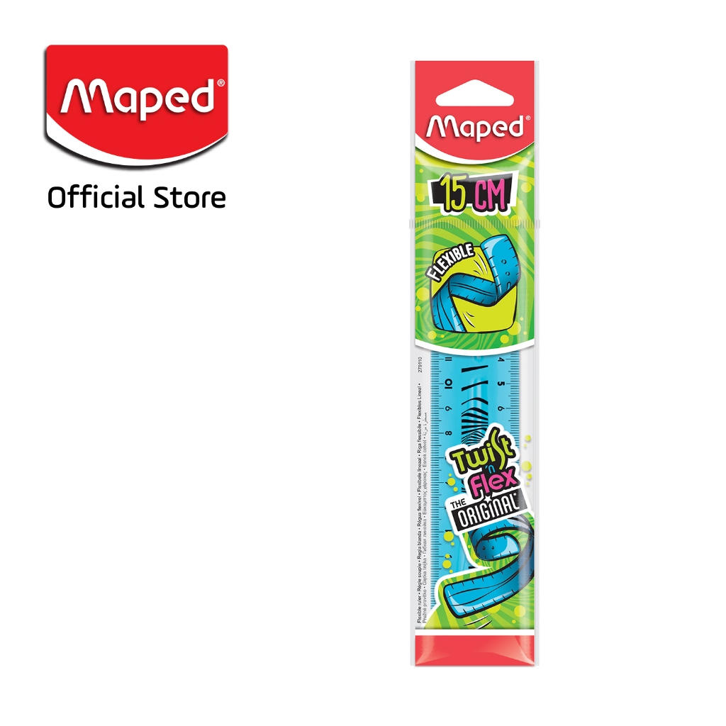 

Maped Penggaris Lentur Twist and Flex 15 CM Original