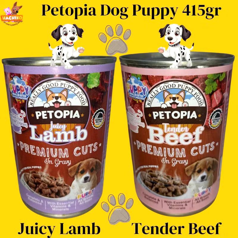 Petopia Wet Food Puppy 415gr / Makanan Basah Anjing Puppy