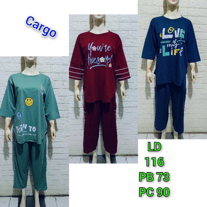 BAJU TIDUR TESSA PREMIUM jumbo