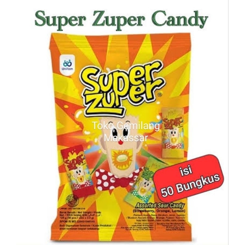 

Permen Super Zuper Bag 125 gram