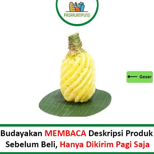 

Nanas Manis Kupas Per Buah Pasar Lampung