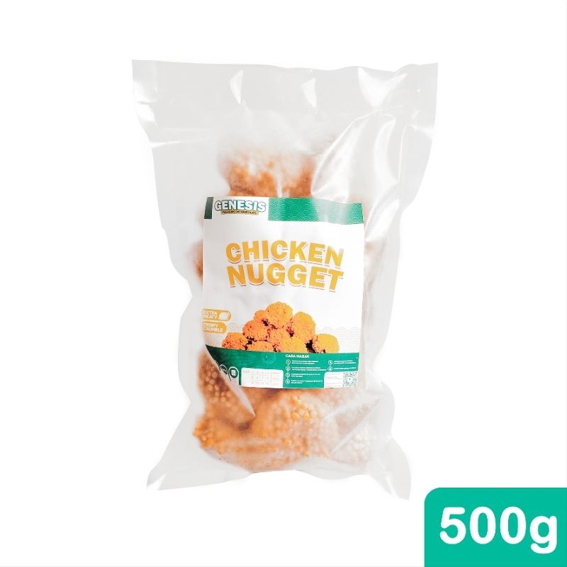 

Crumble Chicken Nugget / Crispy Chicken Nugget / Nugget ayam / Nugget Ayam Krispy - 500 gram