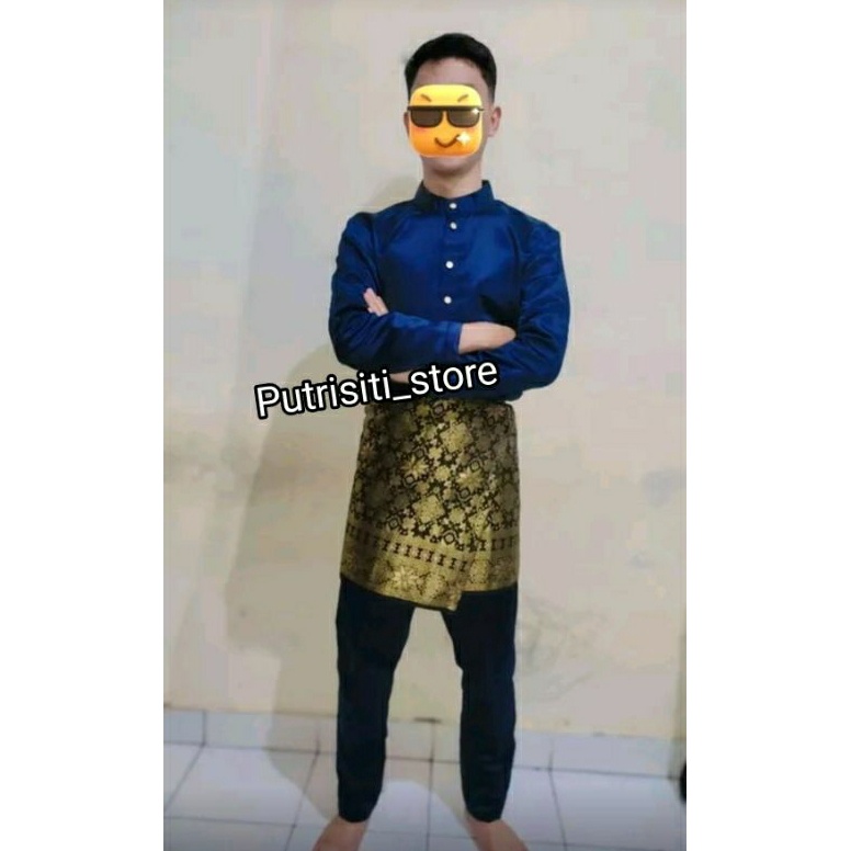 KODE H5Q Pakaian Adat melayu PriaSetelan Melayu Pria