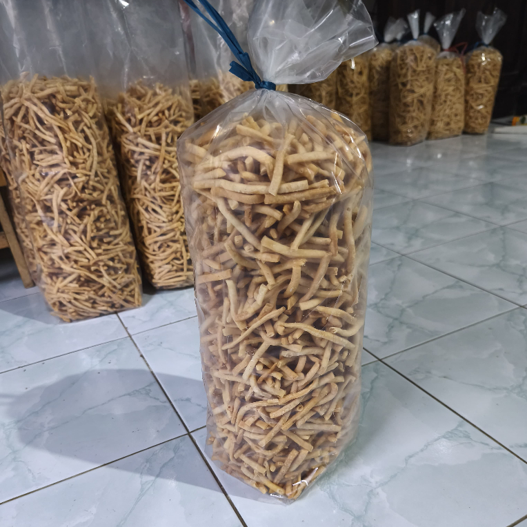 

Snack Camilan Kripik Stik Stick Bawang Rasa Original Renyah dan Gurih Kemasan Besar 2 Kg