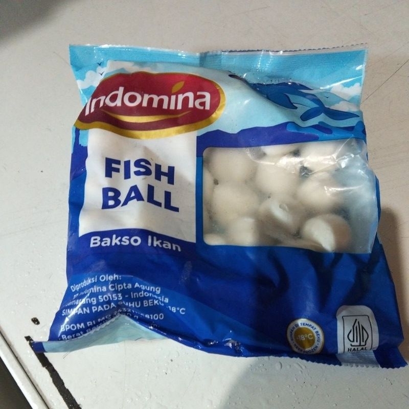 

indomina bola ikan 500gr