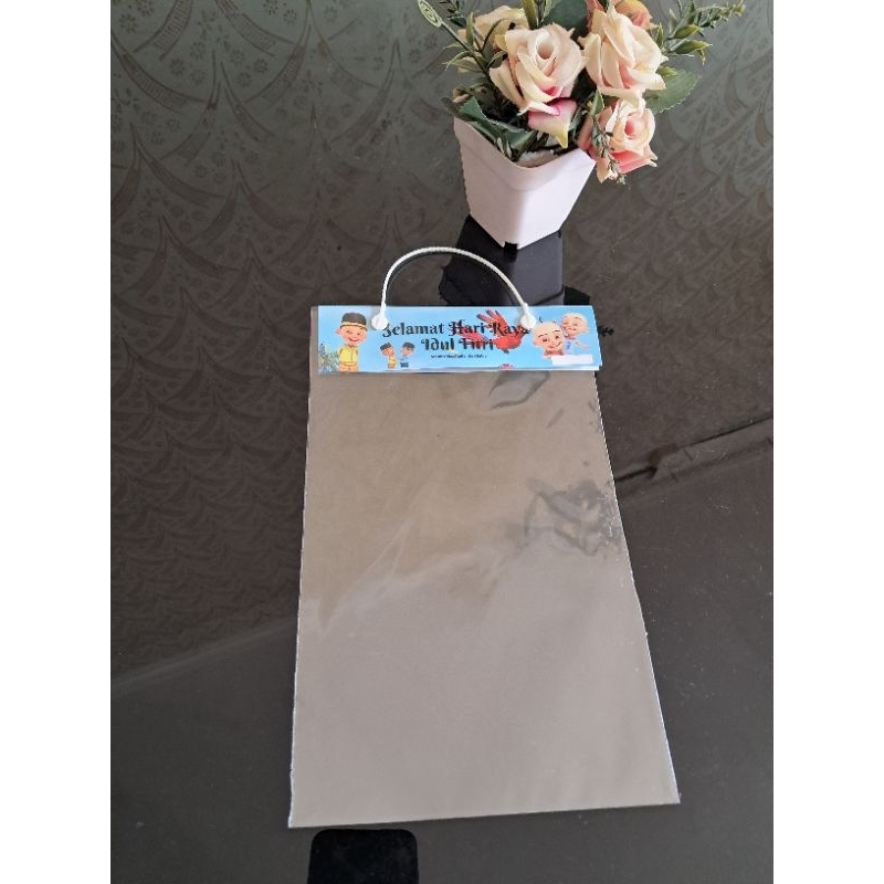 

[10 pcs) Plastik Label 15 x 25 cm Snack Bingkisan Ulang Tahun / Idul Fitri