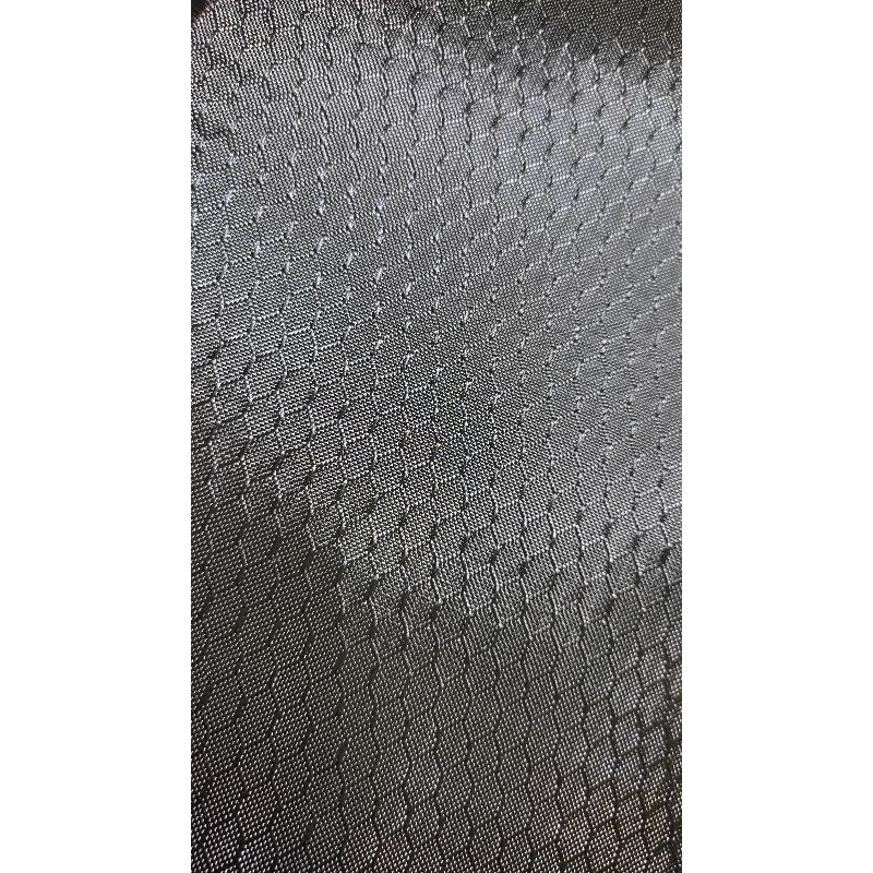 Serat Carbon Silver Texalium Carbon Fiber Fabric Mini Honeycomb Hexagon