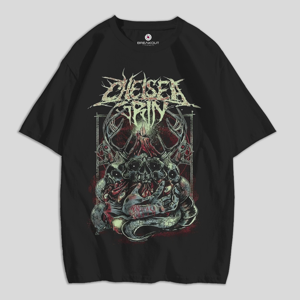 kaos band chelsea grin  tshirt chelsea grin  kaos musik kaos metal