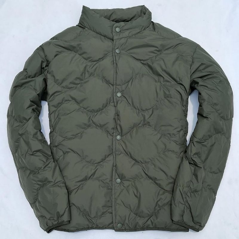 JAKET BULU ANGSA ULTRALIGHT BUTTON UNIQLO