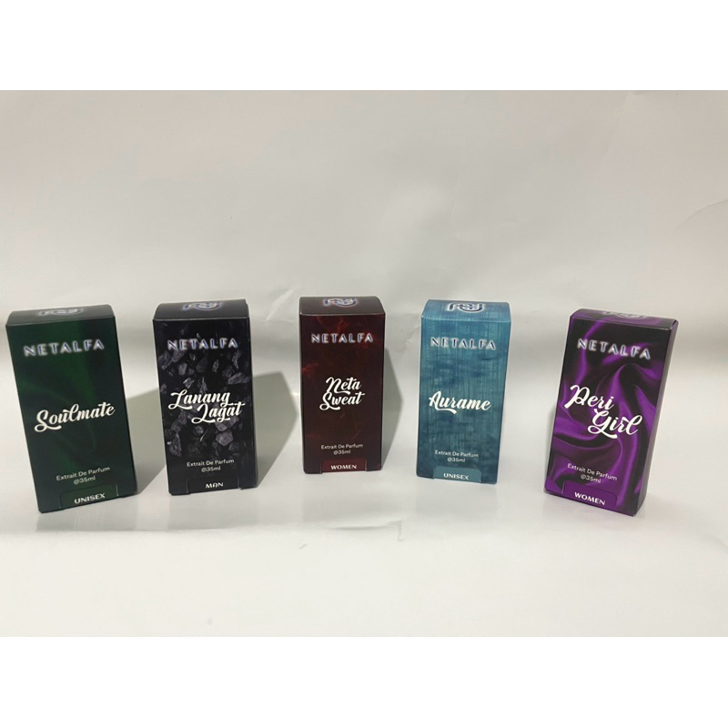 Custom Soft Box Parfum 30Ml free desain