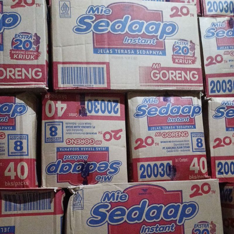 

(NISHOP) Mie instan sedap goreng dan lainlain