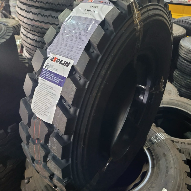 Ban Truk Neolin 750 16 R16 NM85 7.50-16 Batik kasar SET