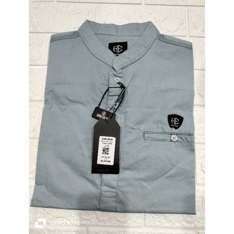 koko kurta hawk enemy lengan pendek