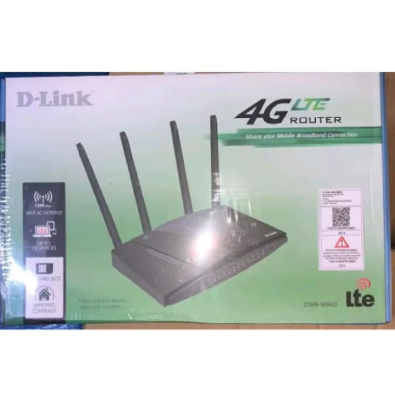 D-Link DWR-M960 4G AC1200 LTE Router