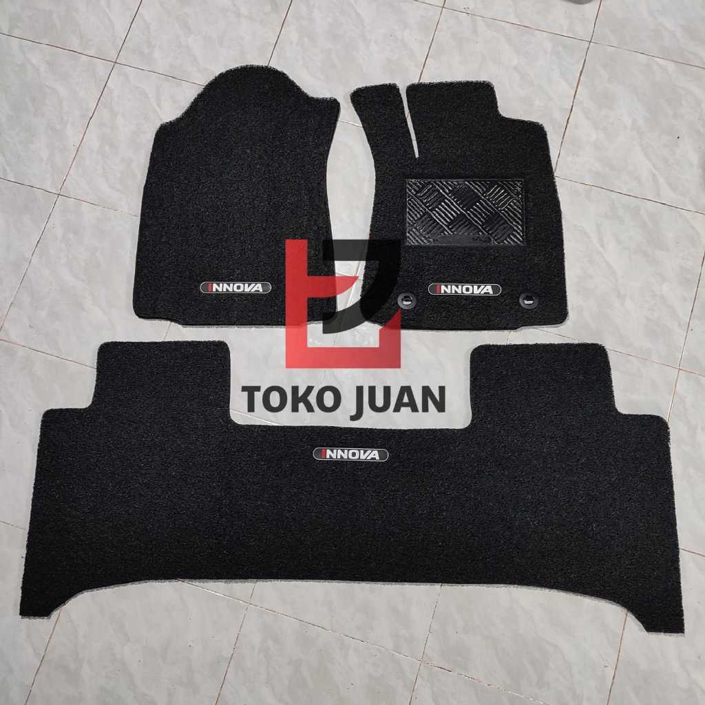 Aksesoris Interior Mobil Karpet Mie Bihun Mobil Innova Reborn Bensin Reborn Diesel Venturer 1 baris 