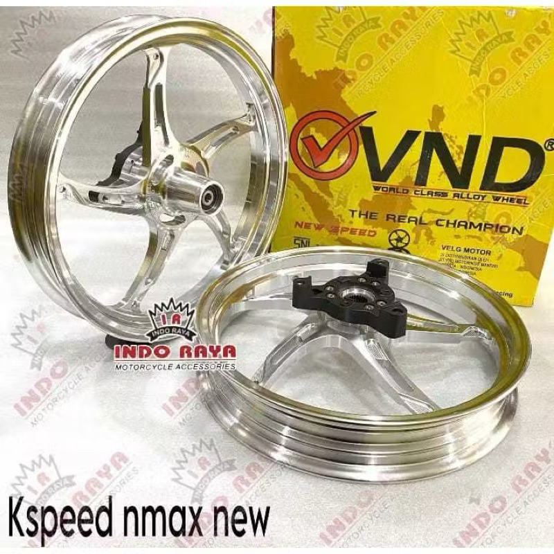 VND VELG PELAK RACING VND NEW SPEED BINTANG LAUT AEROX OLD AEROX NEW 185/215 14
