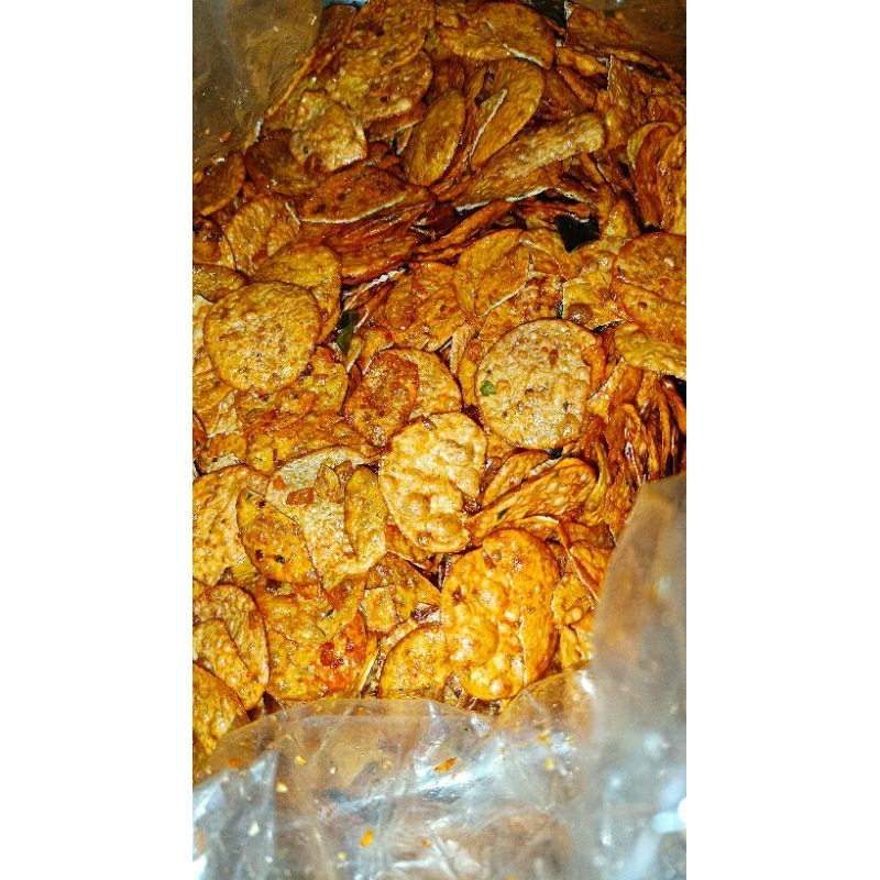 

Kripik Opak GIGA balado daun jeruk