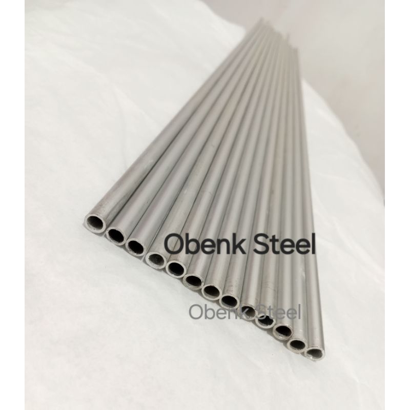 Sunbloom Pipa Alumunium 8Mm Lubang 6Mm 1 Meter