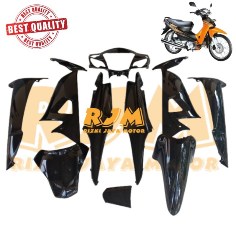 FULL BODY HALUS SUPRA FIT NEW / FIT X HITAM