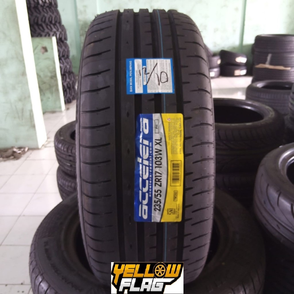 Ban Mobil Tubeless Radial Ring 17 235/55 Merk Accelera Phi Ukuran 235 55 R17 Tubles