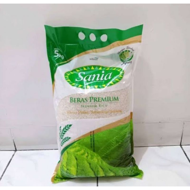 

((3 Pcs INSTANT)) Beras Sania Kemasan 5 Kg dan Kebutuhan Lainnya