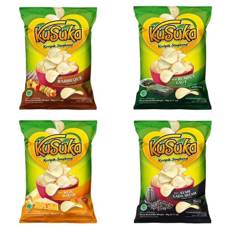 

KuSuka Keripik Singkong 60 g