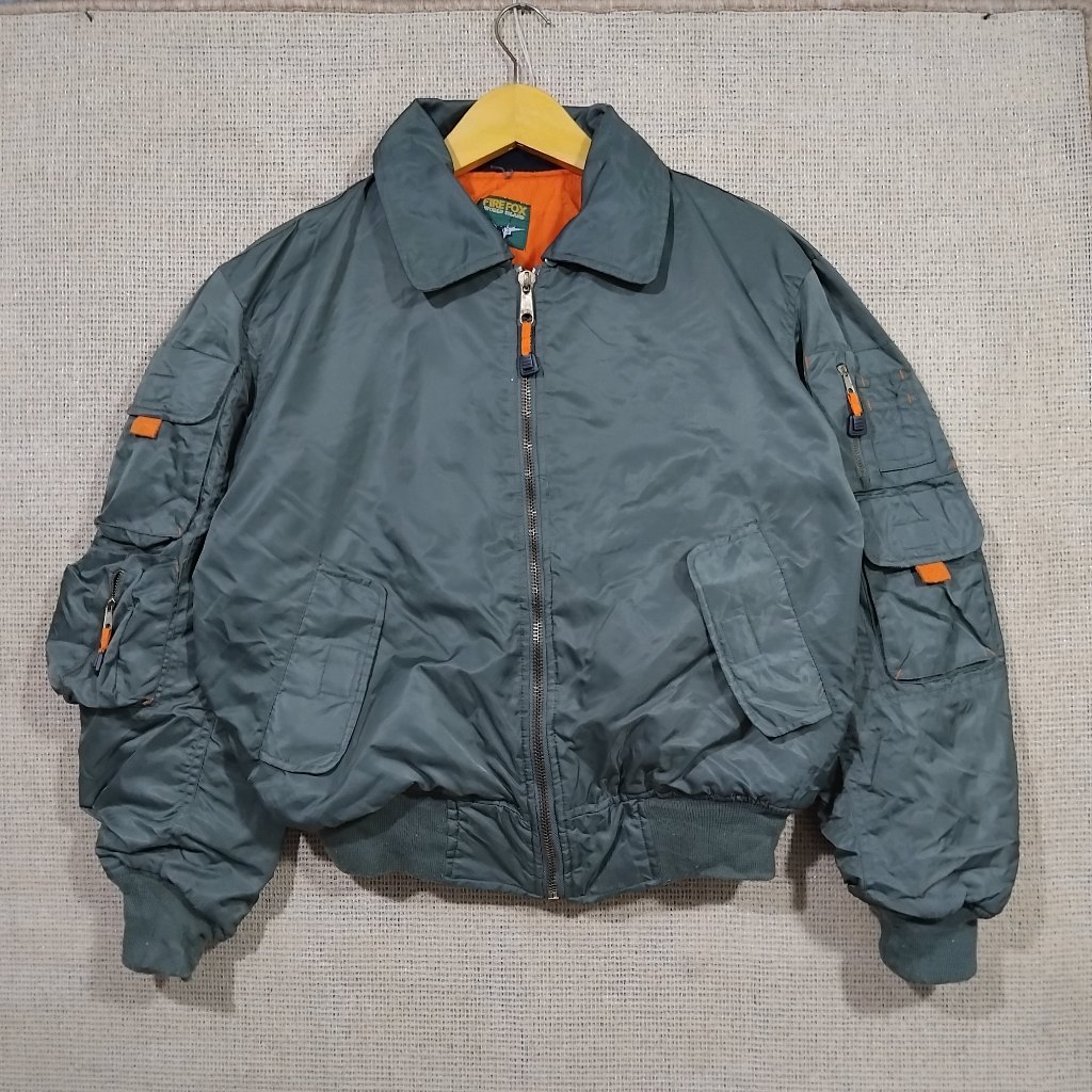Fire Fox Bomber Jaket Size M fit L O13