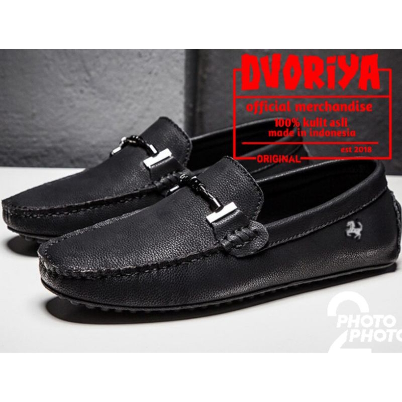 sepatu moccasins loafers pantopel pansus kerja santai pria wanita casual