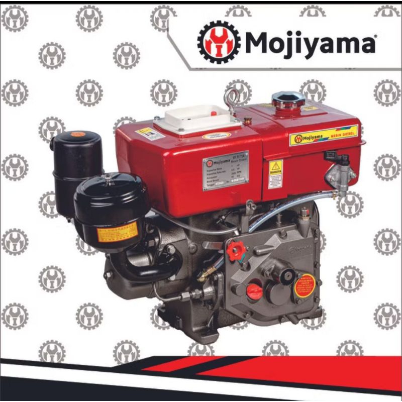 Mesin Penggerak Diesel Solar MOJIYAMA R175 7PK 7HP Diesel Engine Mojiyama R 175
