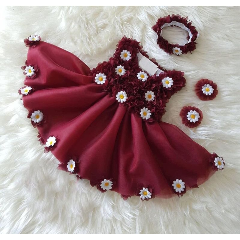 gaun organza anak gaun anak gaun pesta anak