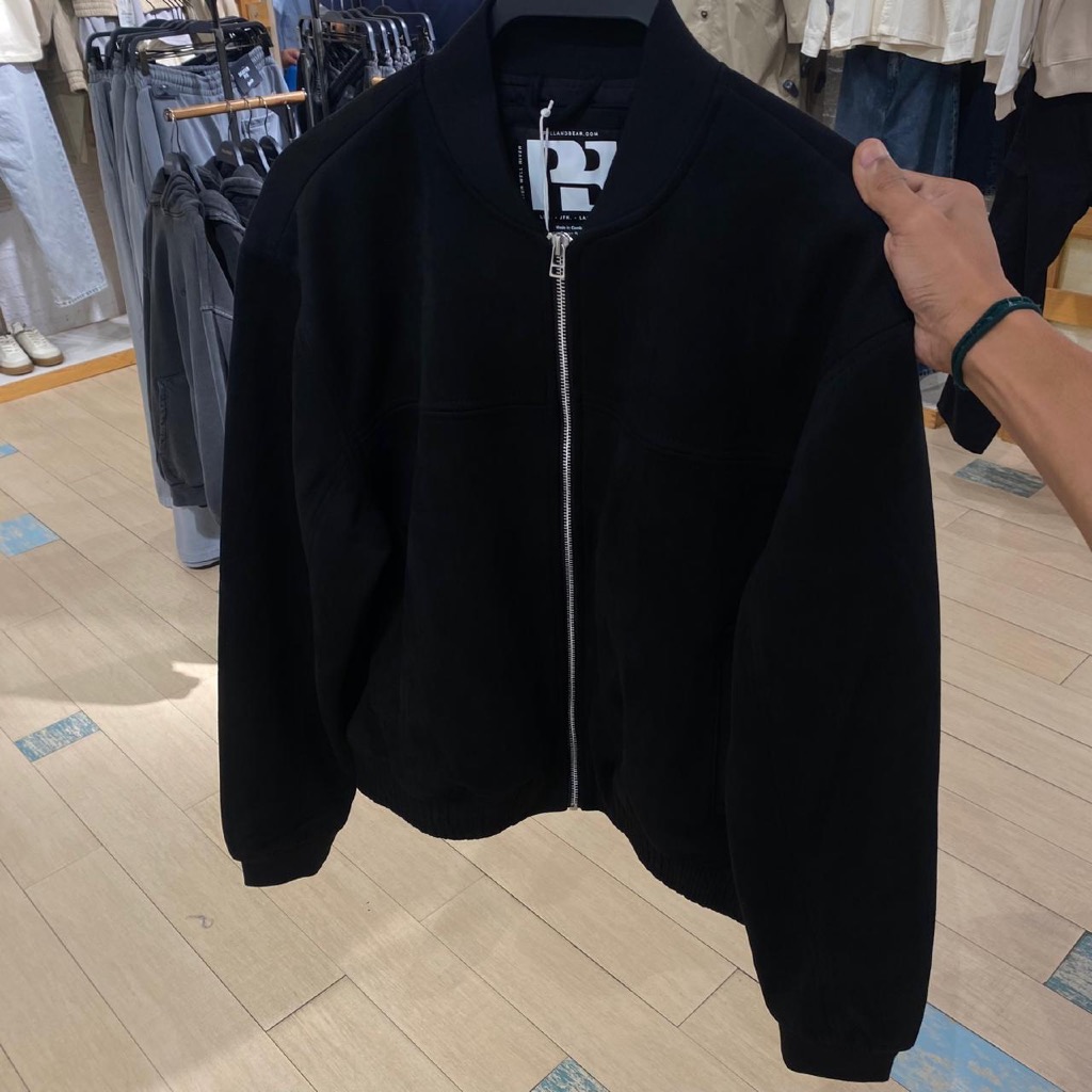 Jastip. Jacket Bomber Suede Pull&Bear (Man) BEST SELLER