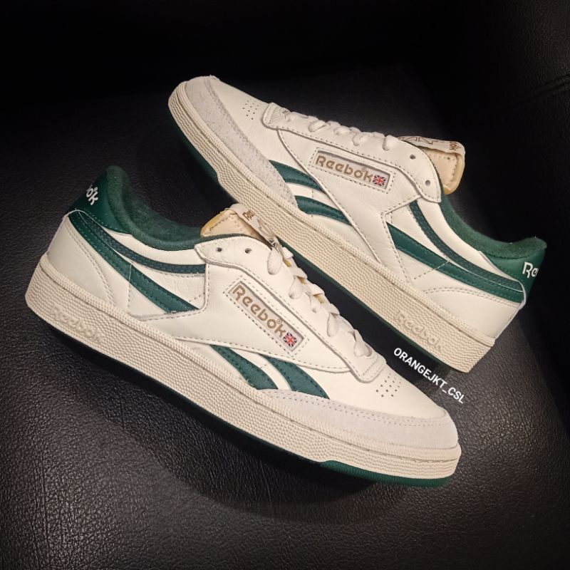 Reebok Club C Revenge Chalk White Green Original