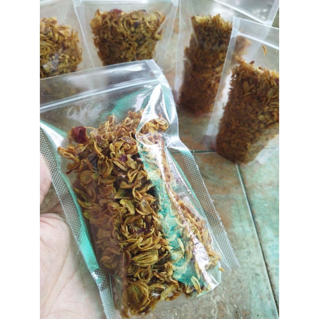 

Bawang goreng asli 100 gram bawang merah goreng tanpa tepung krispi kriuk sudah ada garam murah padang sumbar