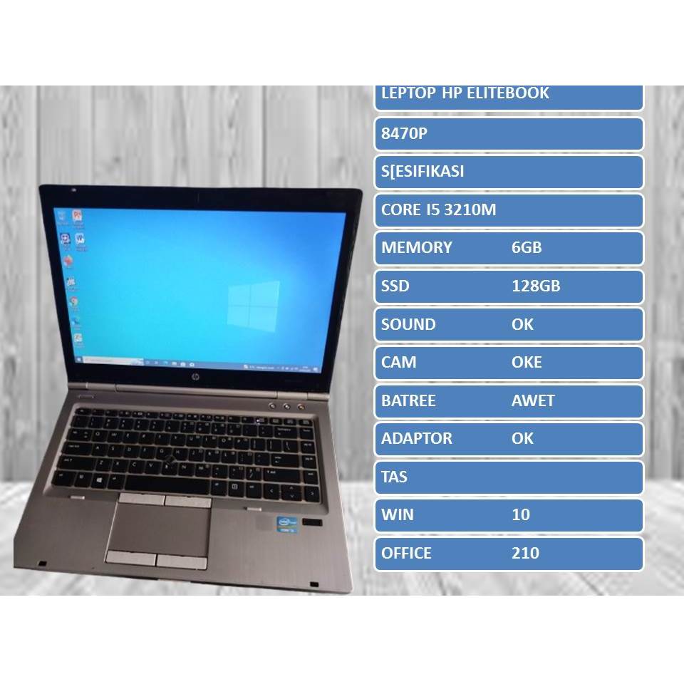 LEPTOP HP ELITEBOOK 8470P