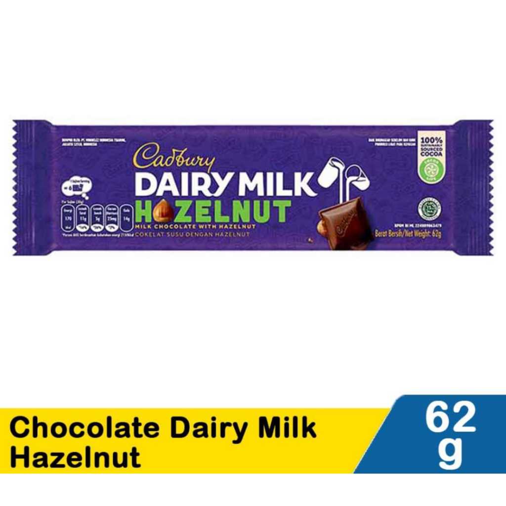 

Coklat dairy milk 62 g