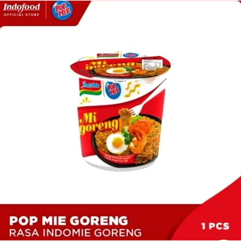 

Pop Mie Rasa Indomie Goreng Cup