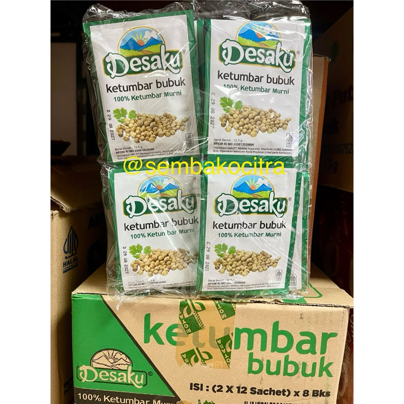 

DESAKU KUNYIT / KETUMBAR BUBUR 1 RENCENG / RENCENG @12pcs