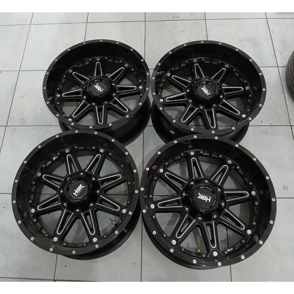 velg HSR FORGED r20 lebar 10 baut/lubang 5x127 et-24 like new pnp bmw
