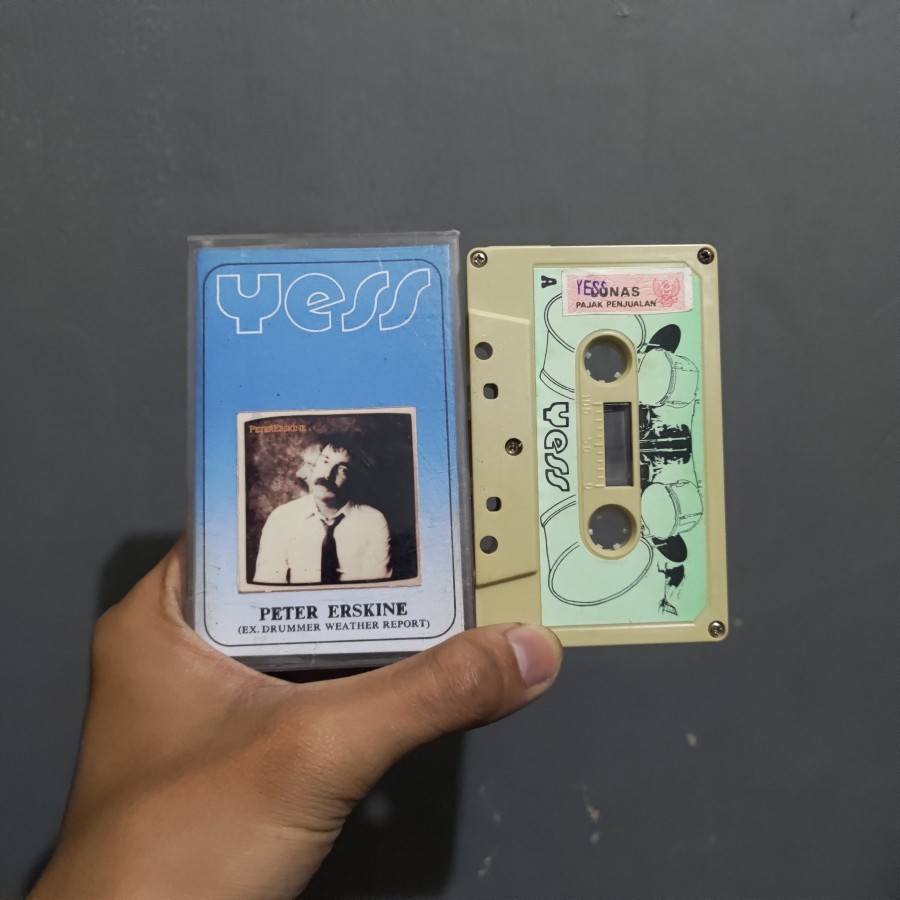 Kaset Pita Peter Erskin (Ex Drummer Weather Report) - Self Titled YESS Records