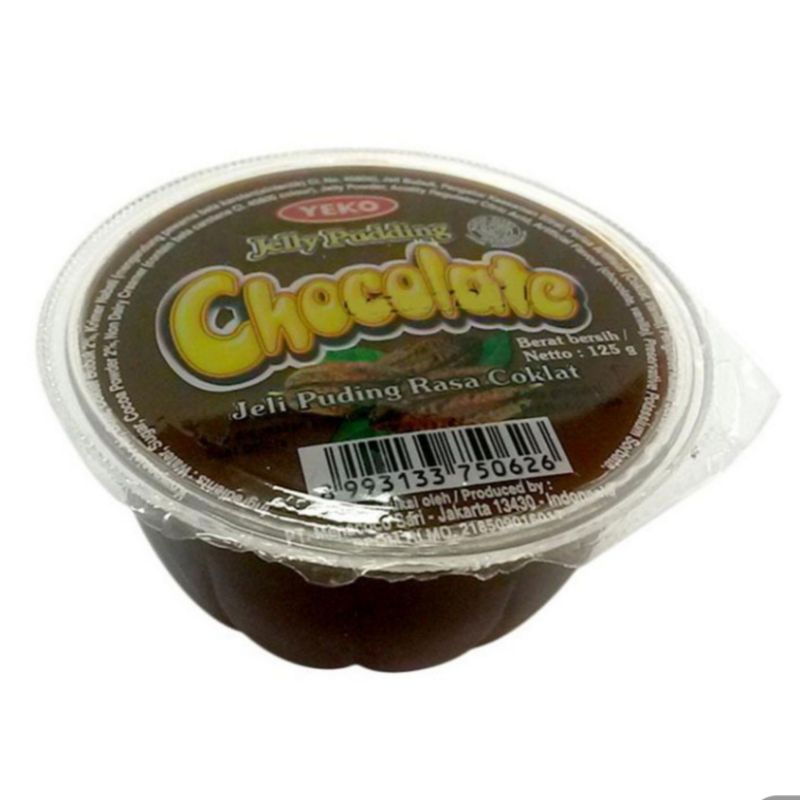 

Yeko Puding Jeli 125gr / Cokelat / Stroberi