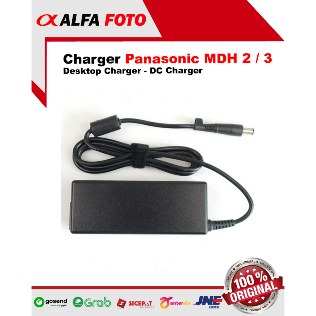 Charger Camcorder Panasonic HC- MDH2, HC-MDH3, HC-PV100, MD1000, MD9000 dll
