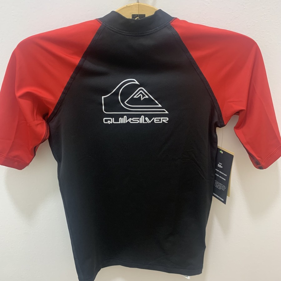 Baju Renang Anak Laki-Laki Quiksilver Original On Tour Ss Rzmo rashguard