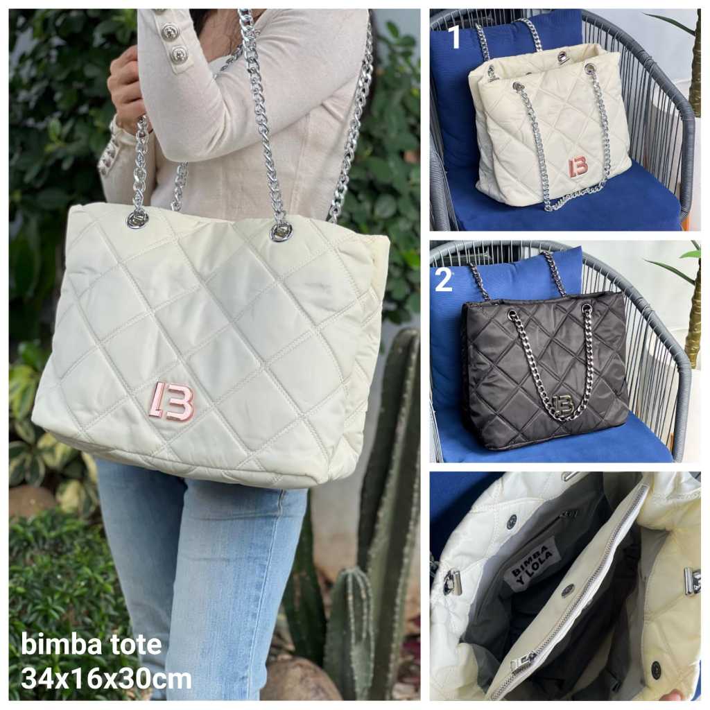 TAS WANITA BYL TOTE BAG CHAIN RANTAI FASHION
