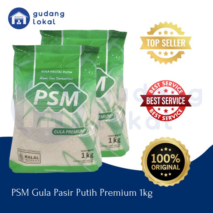 

PSM GULA PASIR 1KG PREMIUM